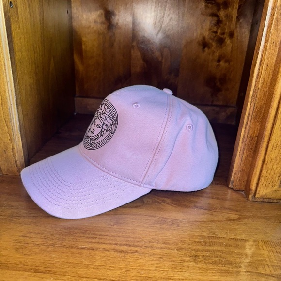 Versace Light Pink Medusa Cap